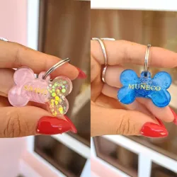 Placa con collar 