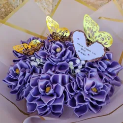 Ramo de flores 8 Dahlias Eternas