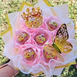 Ramo de Rosas con bombones