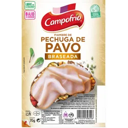 Pechuga de Pavo Braseada 75gr