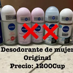 Desodorantes de mujer