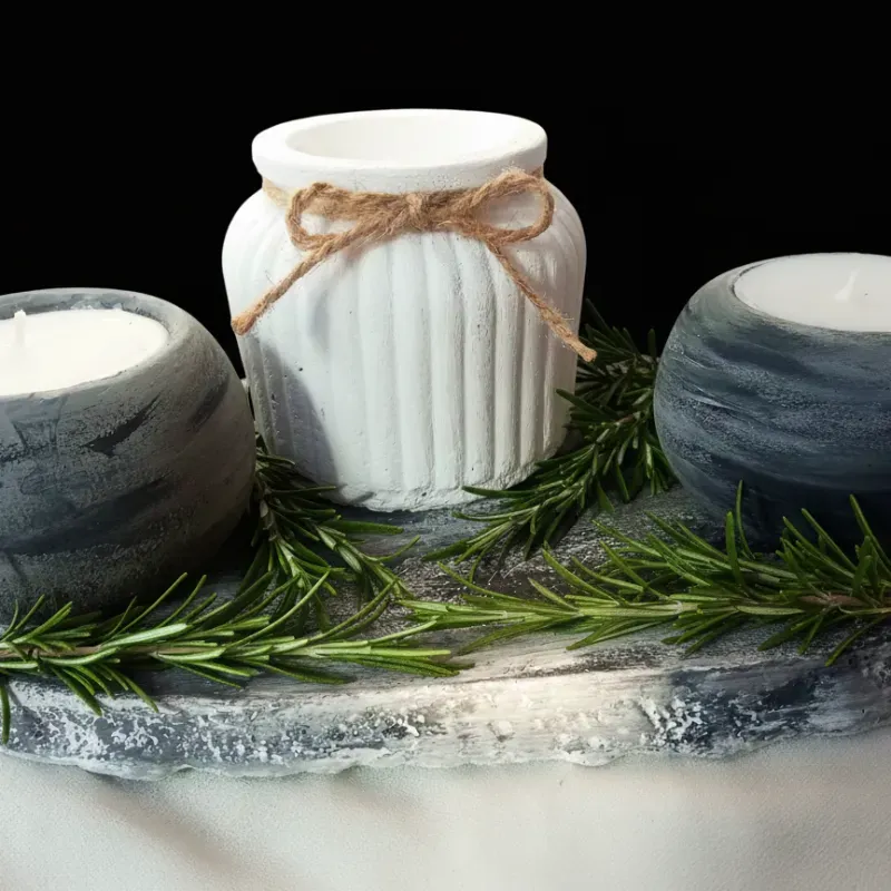 Centro de mesa artesanal