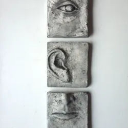 Cuadros de pared de rostros 