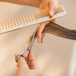  Hair washing, cutting and styling for women