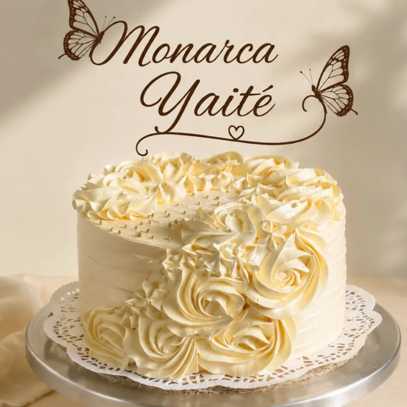 Cake 20 cm con terminación en merengue