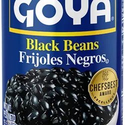 Frijol negro Goya peso neto 439 gramos 