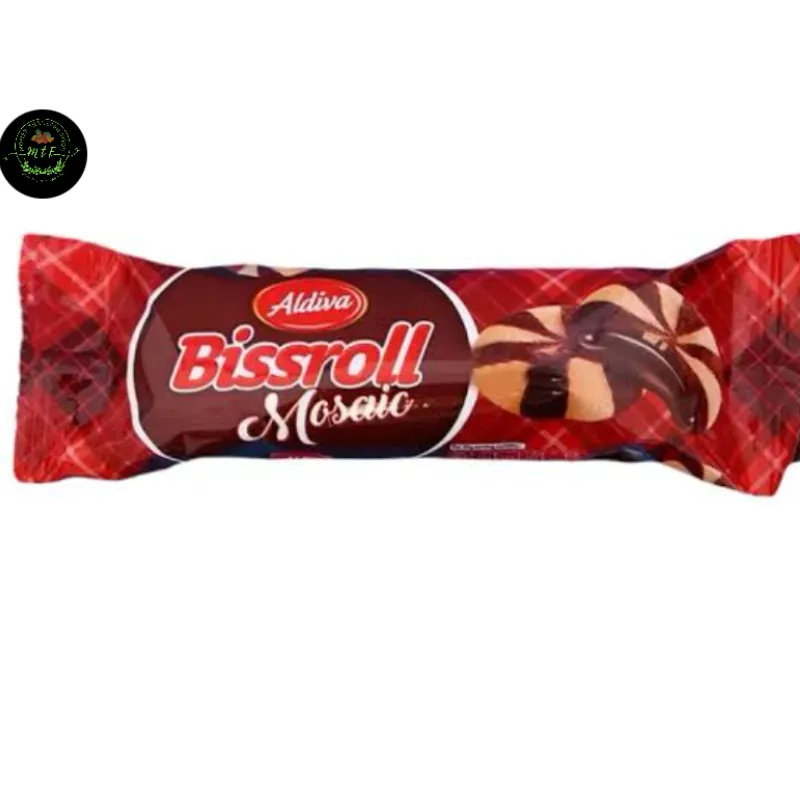 Galletas BISSROLL rellenas de chocolate 