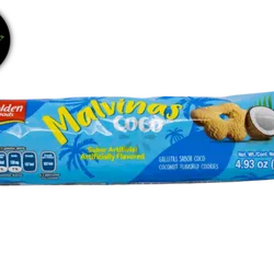 Galletas Malvinas sabor coco