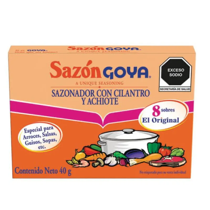 Sazón GOYA (cilantro y achiote)