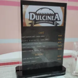 Carta menú 