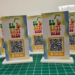 Carta menú código QR 