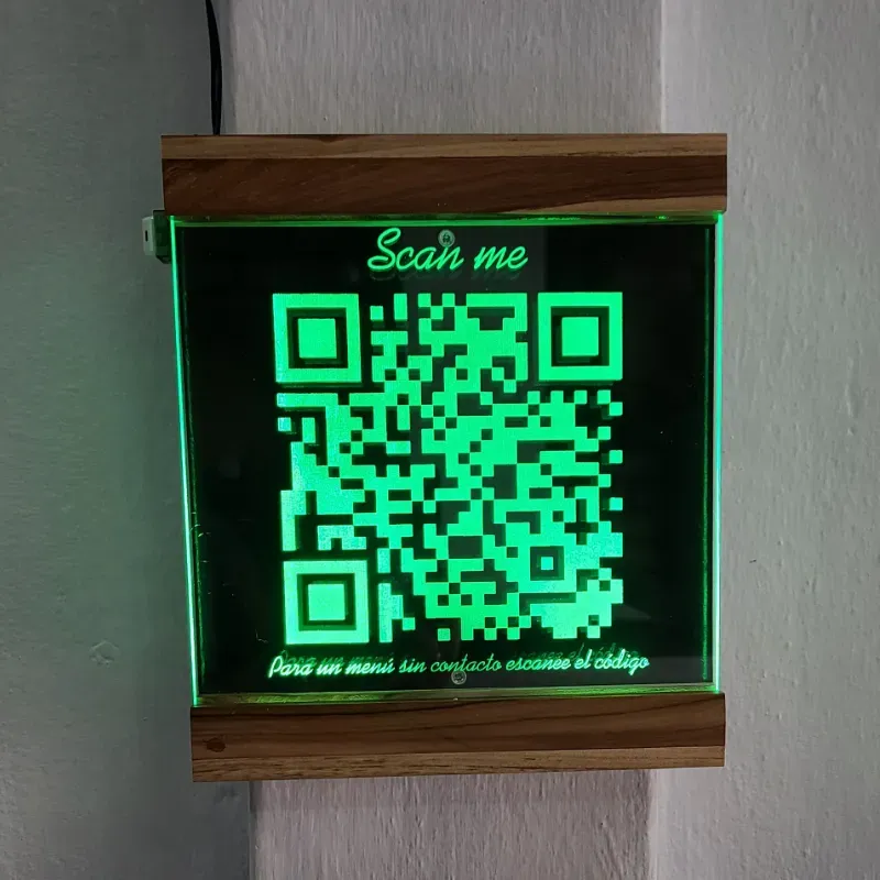 Código QR lumínico 