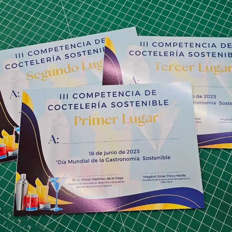 Diplomas y reconocimientos 