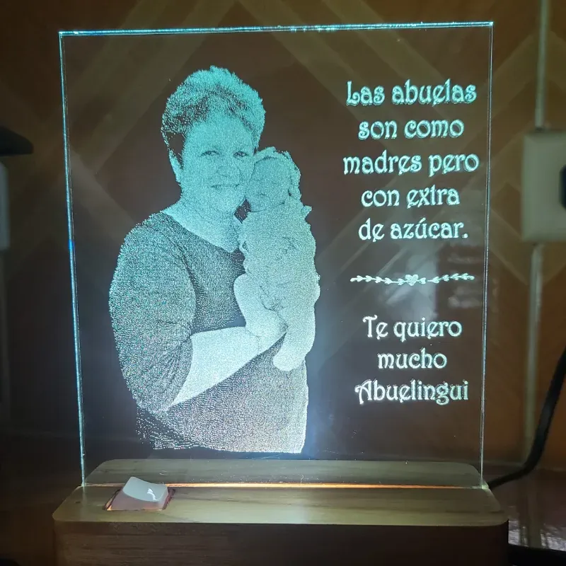 Lámparas personalizadas con fotos 