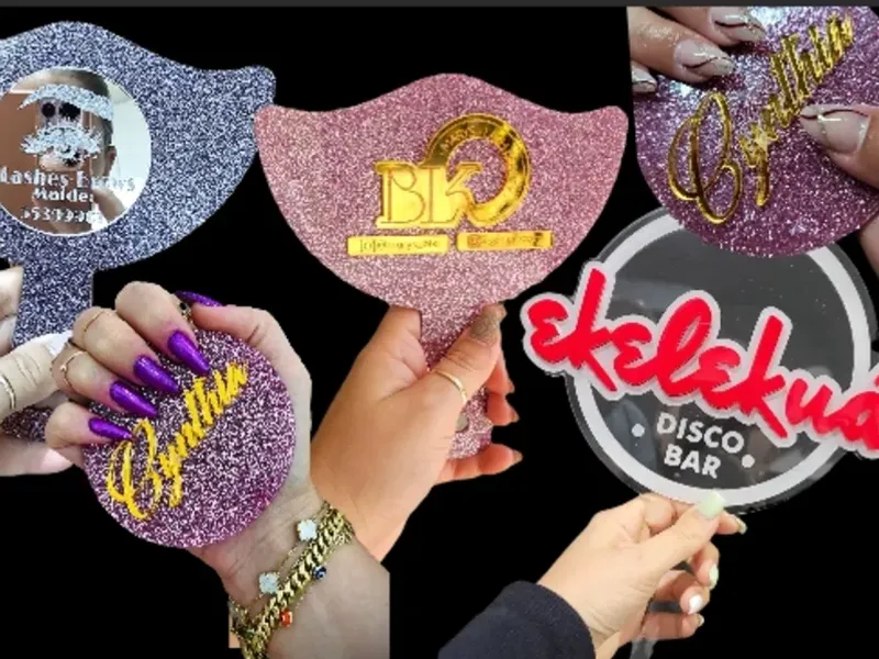 Paleta publicitaria para fotos 