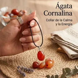 Collar de Ágata Cornalina  