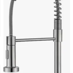 Llave para fregadero con rociador y flexo