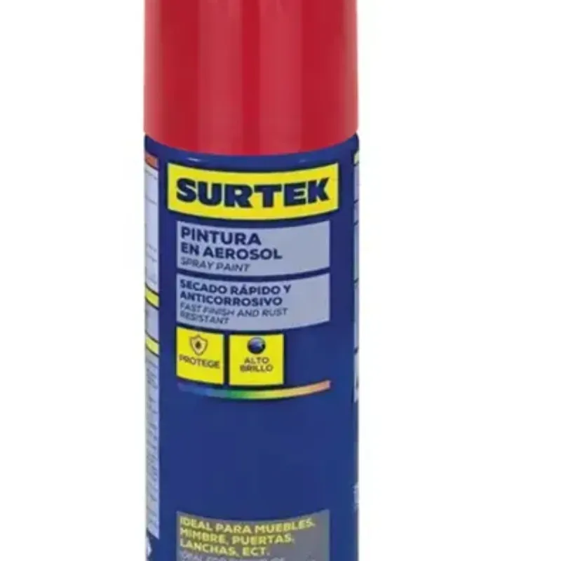 Pintura spray rojo