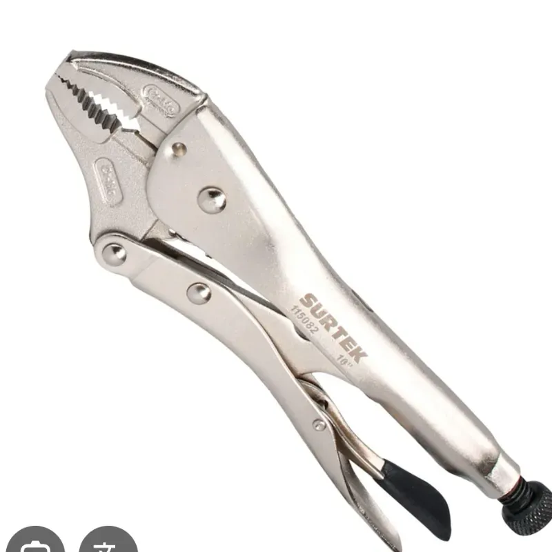 Pinza de presion quijada curva 7´´ (115083)