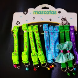 Collar grande con cascabel 