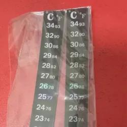 Termómetro de pegatina