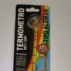 Termómetro interior con ventosa