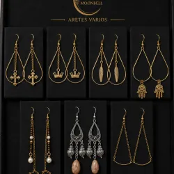 Aretes varios