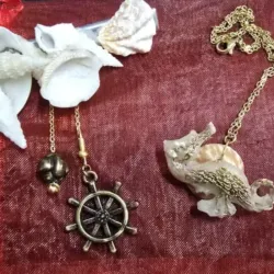 Conjunto dorado Agua Marina