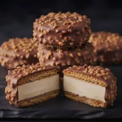 Crunch (Helado de Vainilla, Galleta, Cobertura de Chocolate, Maní Tostado)