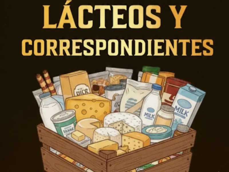 Lácteos y correspondientes 