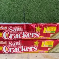 Paquetes de galletas soda 7 unidades 