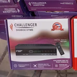 Cajas Decodificadoras marca CHALLENGER
