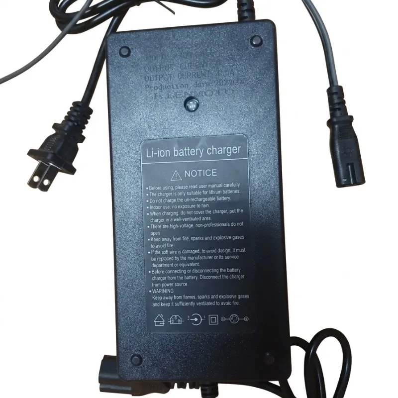 Cargador de moto eléctrica