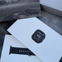 Apple Watch Ultra 3 (GPS + Celular) 49mm Titanium case with black ocean band (2025) Sellado en caja