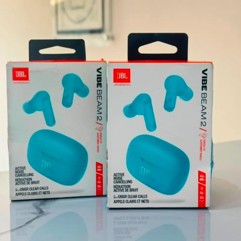Audífonos JBL VIBE BEAM 2 (100% Originales). Nuevos en caja