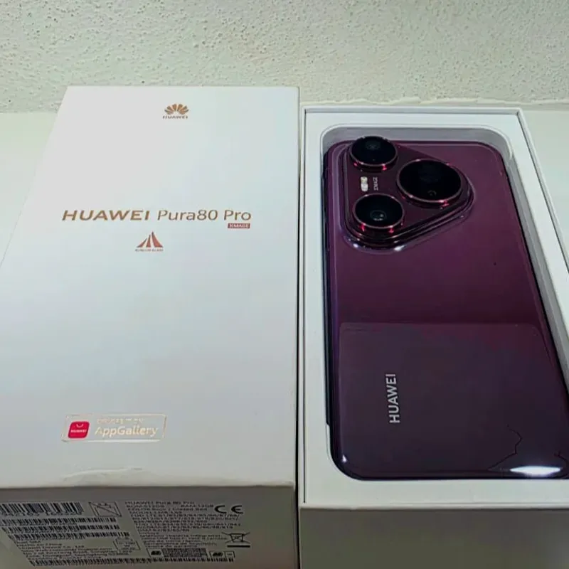 HUAWEI Pura80 Pro (Dual-Sim) de 12/512 GB. Nuevo en caja (Se puede poner los servicios de Google) 