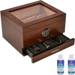 Humidor de caja para más de 25 tabacos