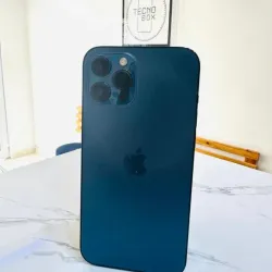 IPhone 12 Pro Max de 128 GB (Libre de Fábrica, 100% Batería reemplazada, marca %)