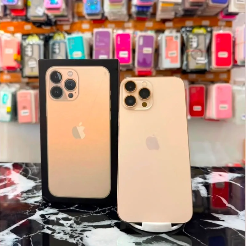 IPhone 13 Pro Max (Dual-Sim) de 256 GB (Libre de Fábrica, 100% Batería reemplazada marca %)