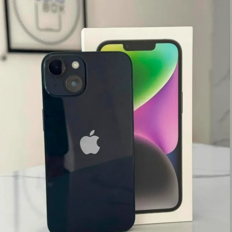 IPhone 14 de 128 GB (Libre por RSIM, 100% Batería) 118 ciclos de carga