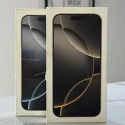 IPhone 16 Pro Max de 256 GB (Libre por RSIM, 100% Batería) Nuevos en caja. 