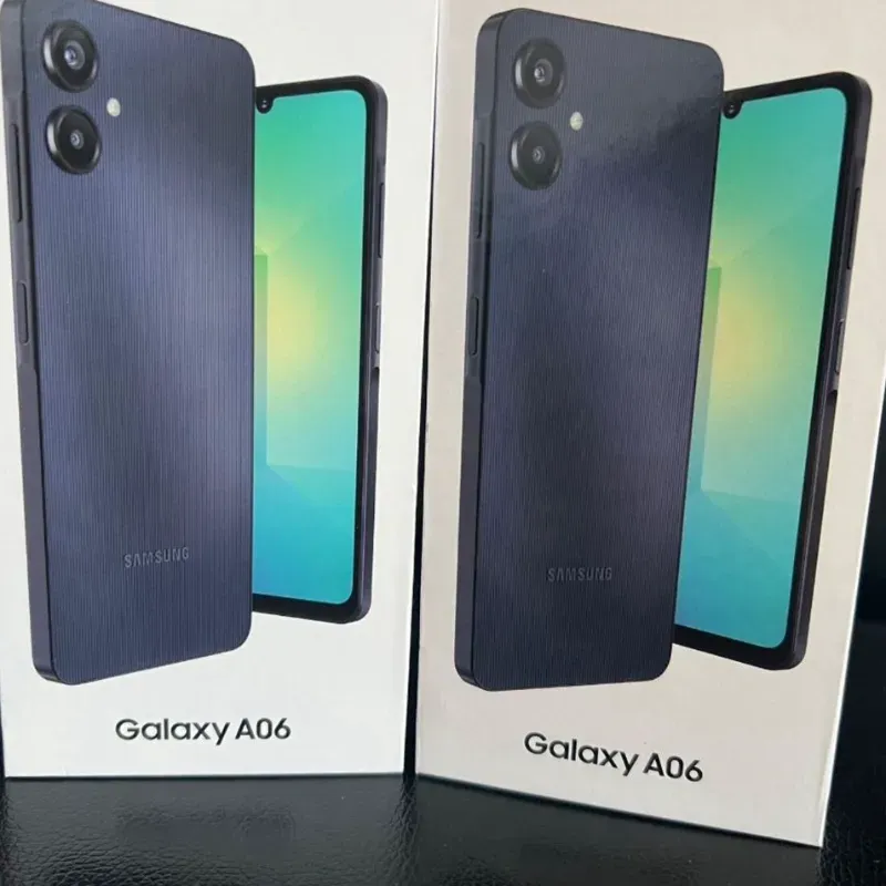 Samsung A06 de 4 GB RAM con 64 GB. Sellado en caja. Forro + Mica de Hidrogel HD de regalo