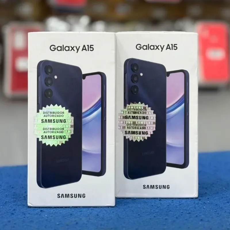 Samsung A15 de 6 GB RAM con 128 GB. Nuevo en caja. Mica de Hidrogel HD de Regalo