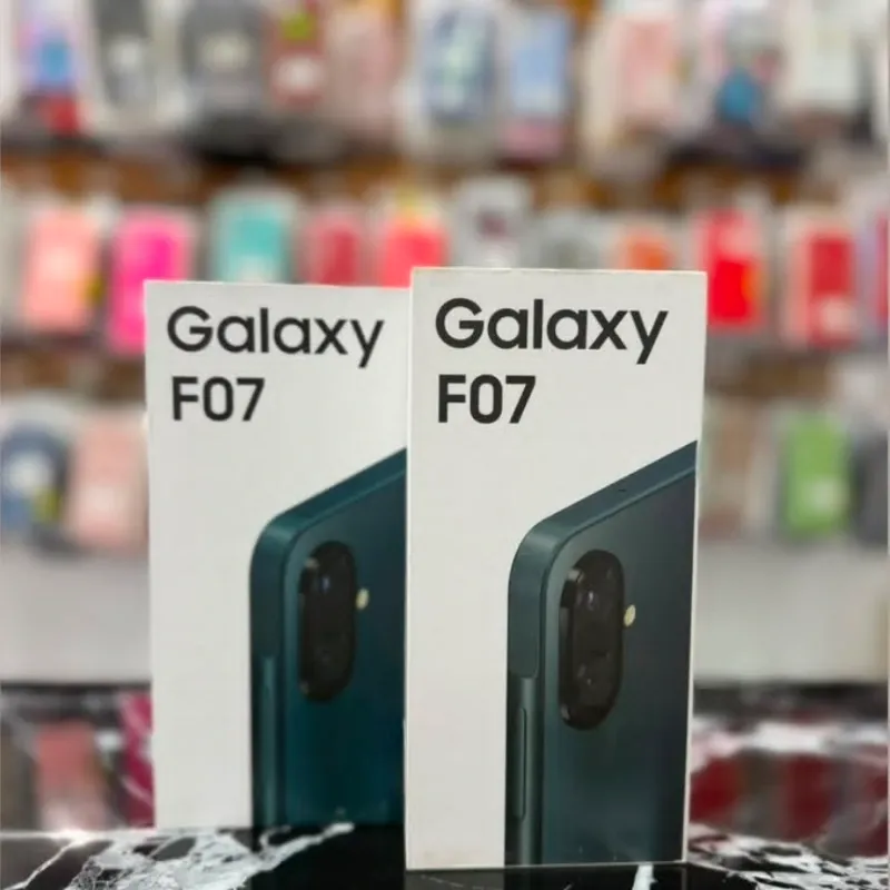 Samsung F07 de 4 GB RAM con 64 GB. Nuevo en caja. Cargador de regalo