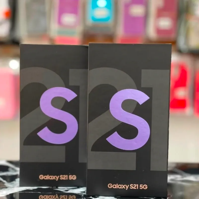 Samsung S21 5G de 8 GB RAM con 128 GB. Nuevo en caja