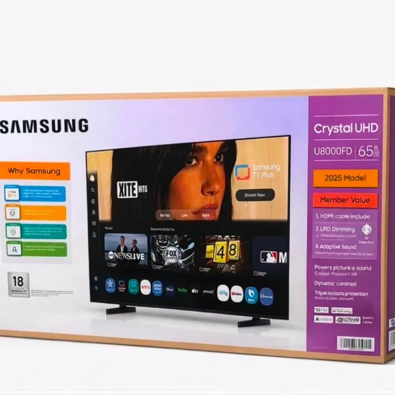 TV Samsung 65” U800FD. Nuevo en caja
