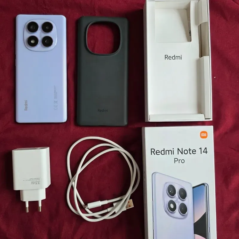 Xiaomi Redmi Note 14 Pro (Dual-Sim) de 8 GB RAM con 256 GB. Nuevo en caja