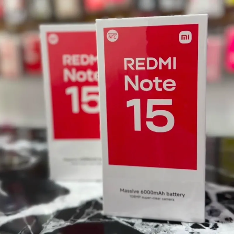 Xiaomi Redmi Note 15 (Dual-Sim) de 6 GB RAM con 128 GB. Nuevo en caja