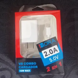 COMBO CARGADOR Micro V8 1HORA