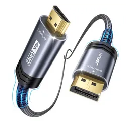 Adaptador de cable DisplayPort a HDMI 4K